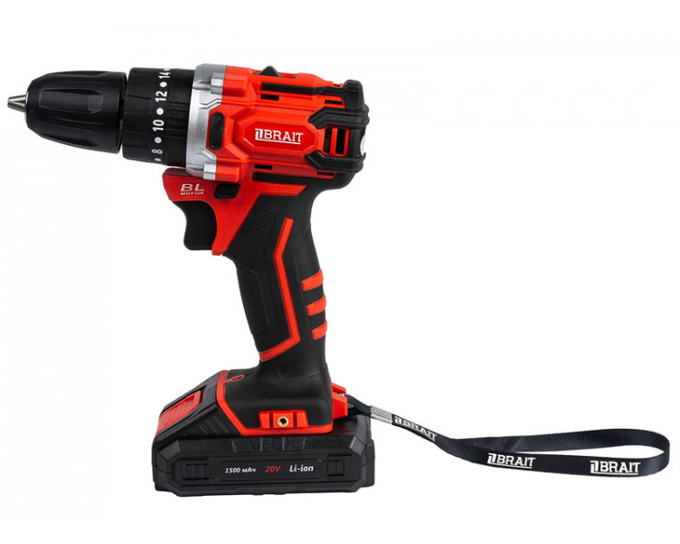 Аккумуляторная дрель-шуруповерт BRAIT BCD20SSBL