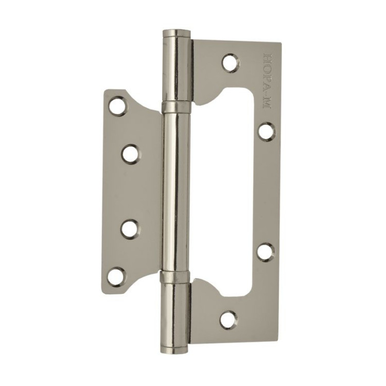 Петля накладная "NORA-M" 800-5"-FHP-ECO (125х75х2,5) СР (хром) бабочка