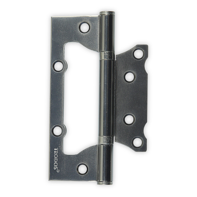 Навес "TRODOS" 100х75х2.0 без врезки б/к черный никель