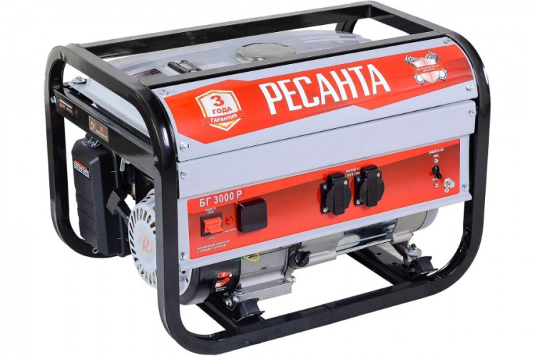 Генератор РЕСАНТА БГ 3000 Р
