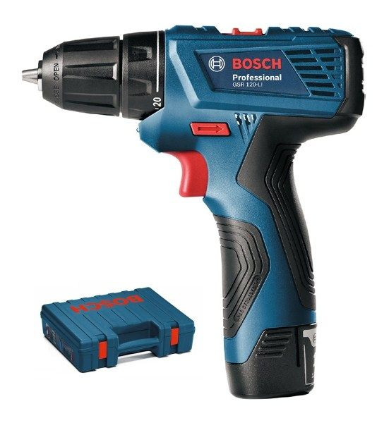 Шуруповерт BOSCH GSR 120 Li 2акк. 1,5Ач
