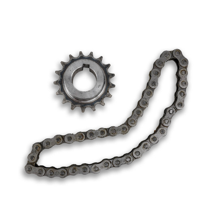 Ведушая и ведомая звезда цепного привода формующей головы JGT-60 HZ (2-12)