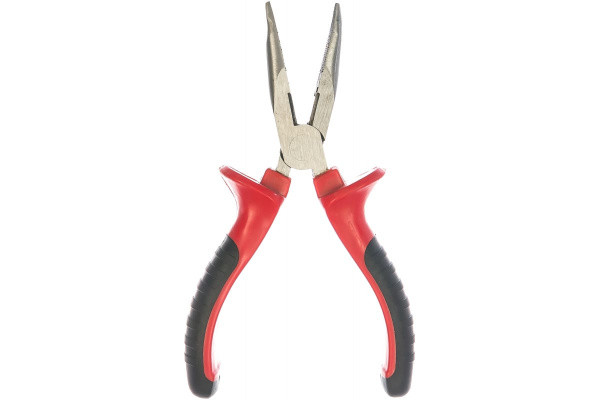 Тонкогубцы изогнутые 160мм, двухкомп. рукоятки, Top tools