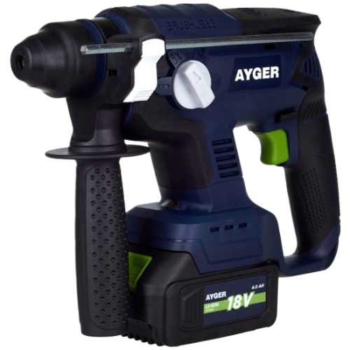 Перфоратор аккумуляторный AYGER AHA18BL4