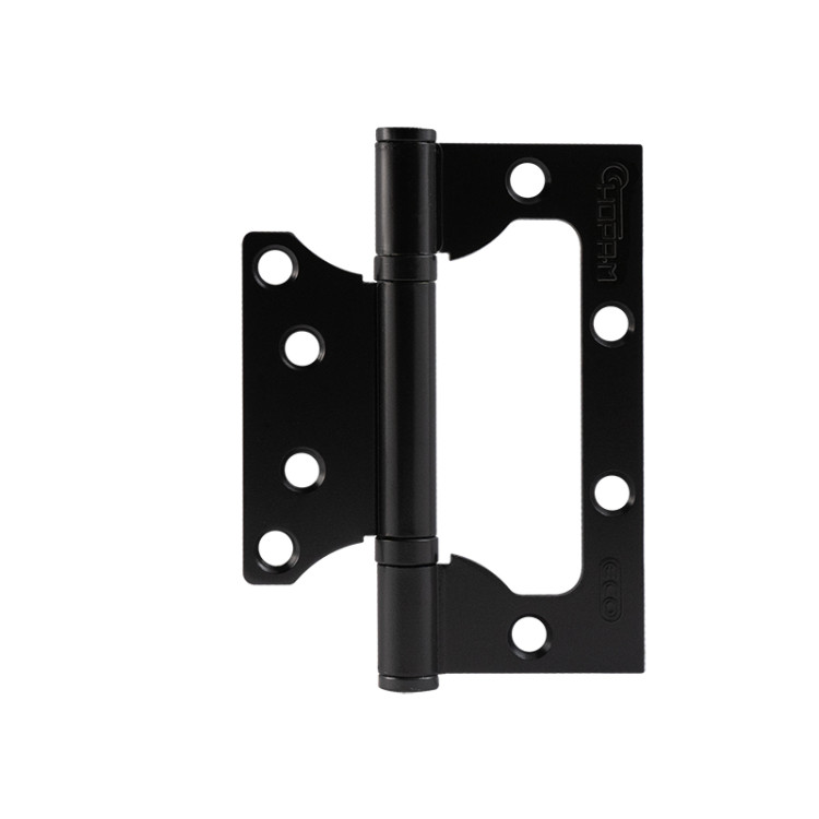 Навес "TRODOS" 100х75х2.5 без врезки б/к черный