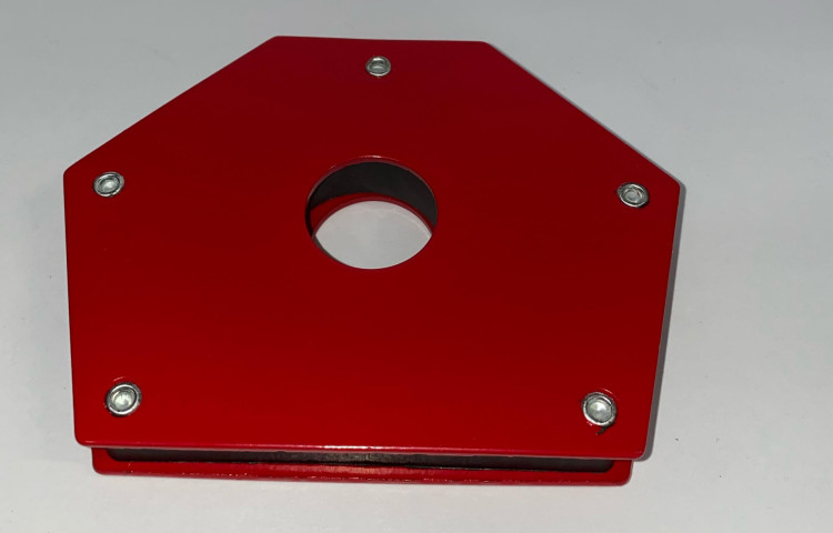 Магнитный держатель для сварки 6 углов (30º/45º/75º/90º/120º/135º) усилие 25кг J1