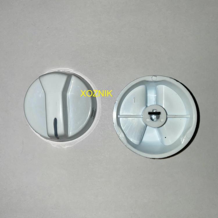 Ручка электроплиты Лысьва (1-5-ти, духовка) белая без ножки 01041748