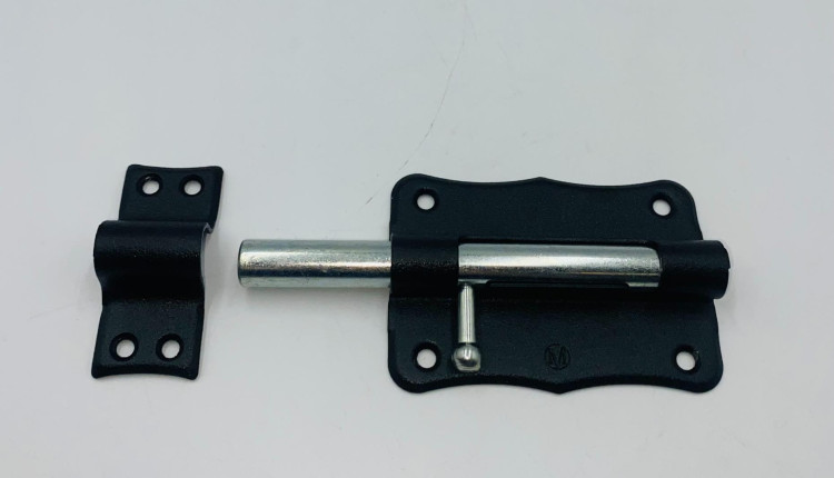 Задвижка накладная ЗТ2-85 черный (30)