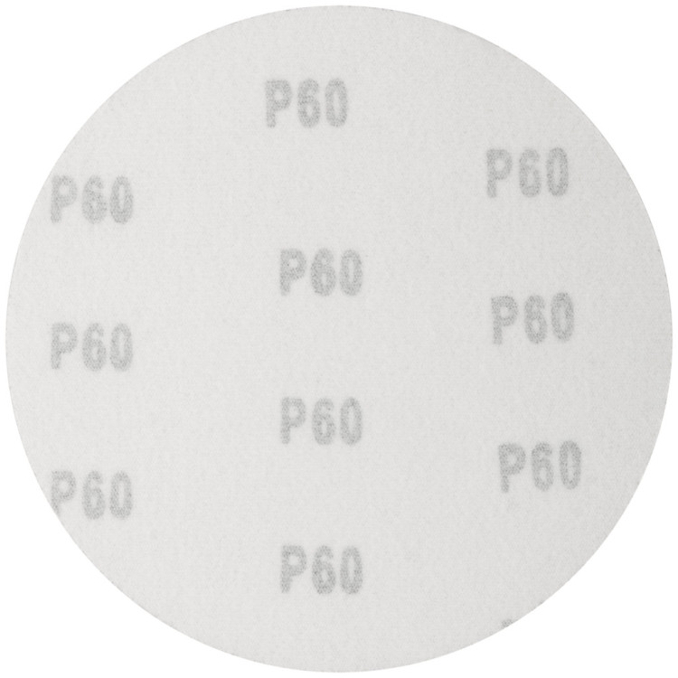 Круги шлифовальные сплошные (липучка), алюминий-оксидные, 150 мм, 5 шт. Р 60
