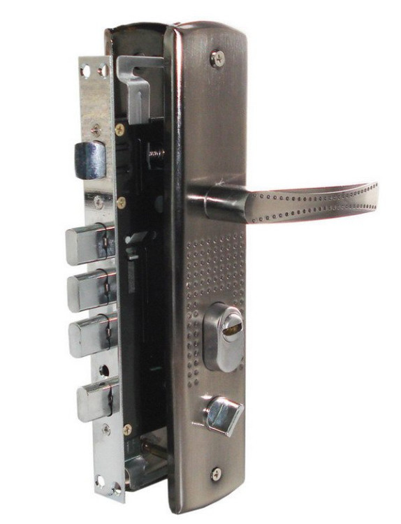 Замок на китайскую дверь 2000-24 R (3 риг.) АВТОМАТ