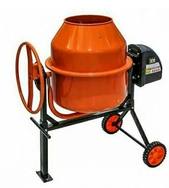 Бетоносмеситель AZUMA BM-85 85л/двигатель 350Вт,30об/мин,шкив ручейковый