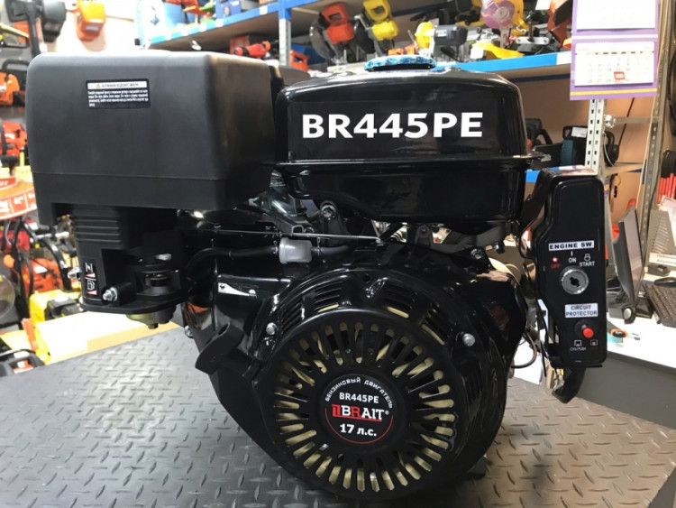 Двигатель BRAIT-417(445)PE (17л.с., 192FD), электростартер