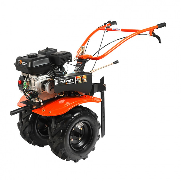 Мотоблок бензиновый Patriot КАЛУГА М X-Drive | 7 л.с | (колеса X-Drive, пониженная передача)