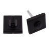 Накладки под фиксатор "NORA-M" НФ-К (черный) квадратный