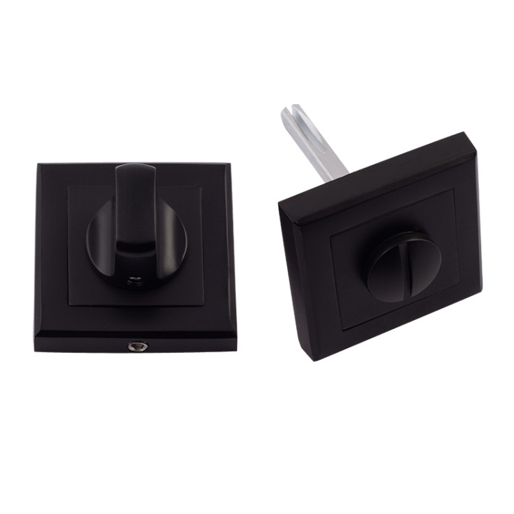 Накладки под фиксатор "NORA-M" НФ-К (черный) квадратный