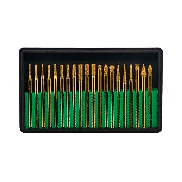 алмазные шарошки 20 предметов TORGWIN