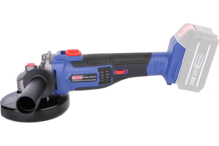 Угловая шлифмашина аккумуляторная Диолд АМШУ-20 ЛИ-01