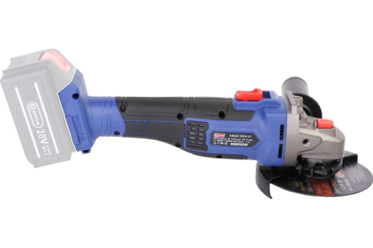 Угловая шлифмашина аккумуляторная Диолд АМШУ-20 ЛИ-01