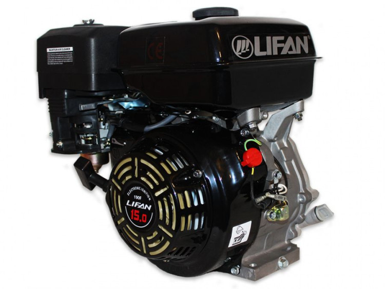 Двигатель Lifan 190F | 15 л.с. | шкив 25 мм.
