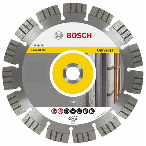 Алмазный отрезной круг Bosch Best for Concrete 115-22.2 (2608602661)