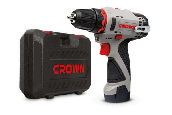 Дрель-шуруповерт аккумуляторная CROWN CT21072HQX-2 BMC