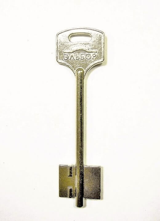 заготовка ключа ЭЛЬБ-17 Конаково (средний длинный)