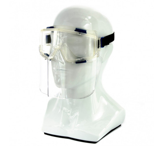 Очки защитные "Панорама" в комплекте со щитком СИБРТЕХ Россия