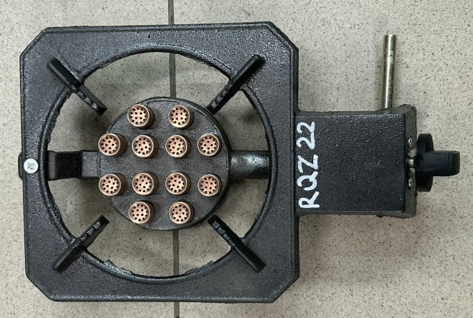 Газовая горелка под казан 12-форсунок RQZ-22