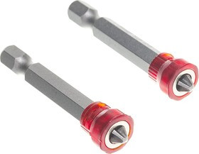 Бита 1/4" E6,3 магн., S2, зона Torsion, Torx 20-50мм (10 шт./кор.) "Quadro Torsion"