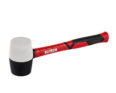 Киянка черная/белая 450гр ELITECH 620301