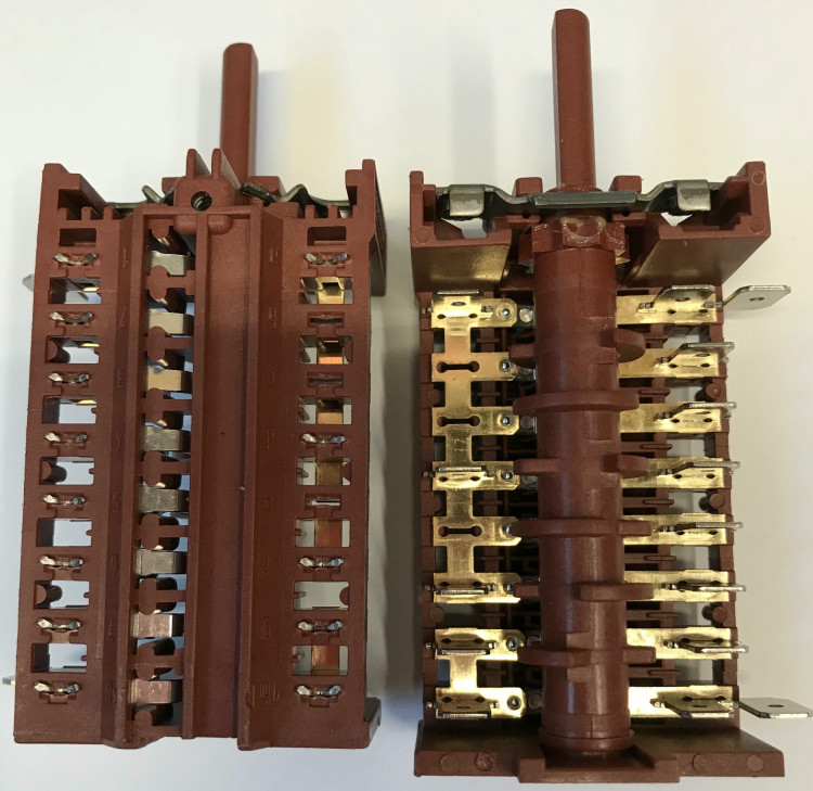 Переключатель режимов мощности духовки Hansa/ Kaiser 800801 (10-поз.) HOZ