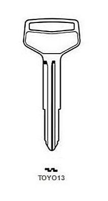заготовка для ключа TOY-13 Silca (0345/1)
