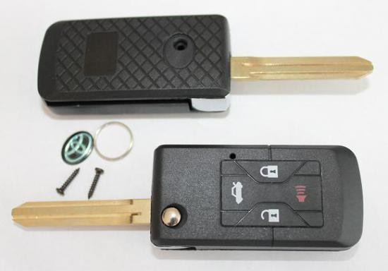 Заготовка для ключа выкидной TOY-43 4кн