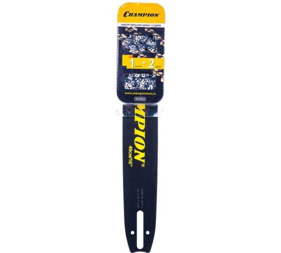 Набор Шина CHAMPION 16"-3/8-1,3-56 + 2 цепи (160SDEA041)