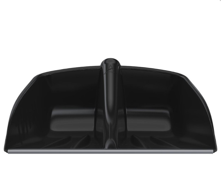 Лопата снеговая с металлической планкой «Титан» 470×360мм