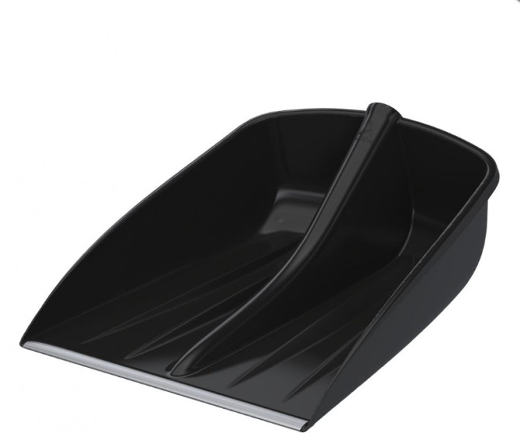 Лопата снеговая с металлической планкой «Титан» 470×360мм