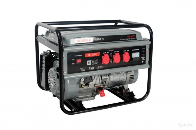 Генератор бензиновый PATRIOT Победа Гб 6500