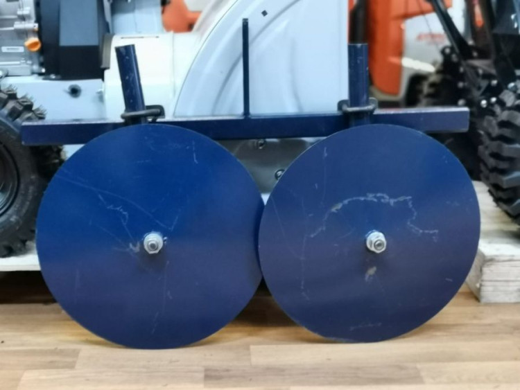 Окучник к мотоблоку Форза, Ока, Каскад, Нева, дисковой, регулируемый, на траверсе, без сцепки Омбдт1