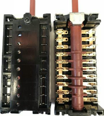 Переключатель режимов мощности духовки Hansa/ Beko 800804 (10-поз.)