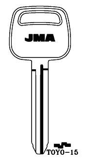 заготовка для ключа TOY-15 Silca (0341/2)