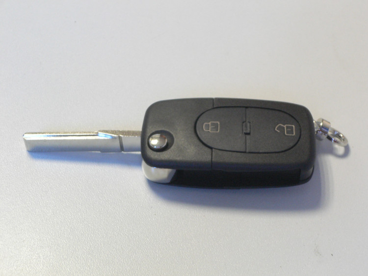 Заготовка для ключа выкидной VW (HU66) 2кн.