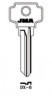заготовка для ключа DX-6D Silca