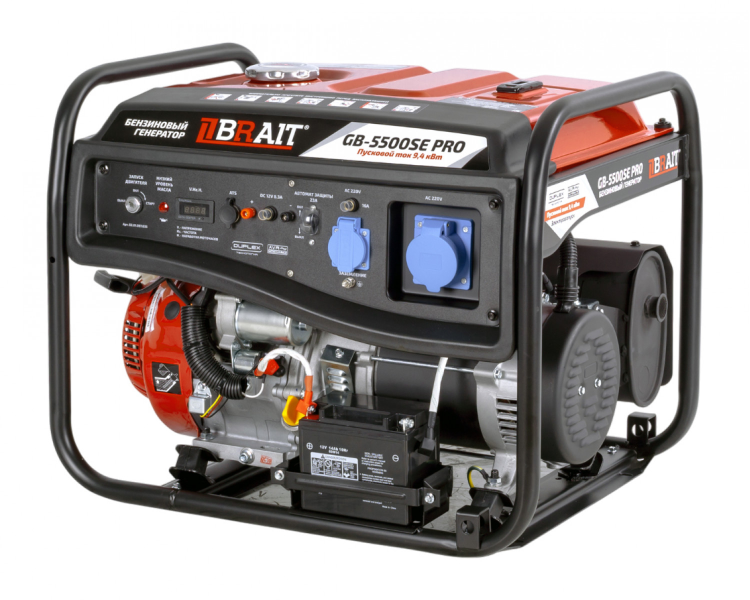 Генератор бензиновый BRAIT GB-5500SE PRO