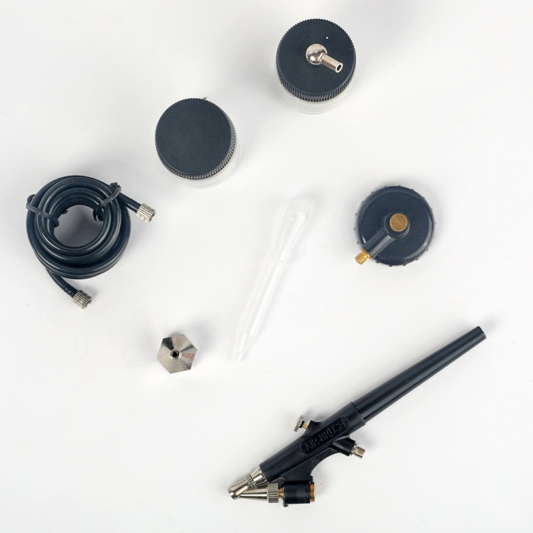 Аэрограф пневматический PATRIOT AB 200, сопло 0,8мм, 20л/мин, бачок 22мл