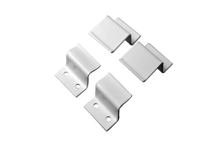 Крепление москитной сетки (БЕЛЫЙ) Металл (комплект 4шт)
