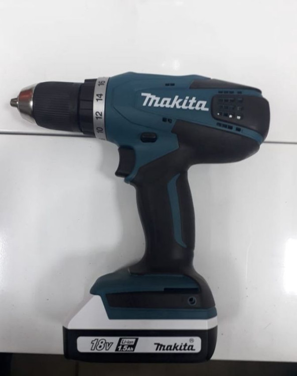 Дрель-шуруповерт Makita DF 457DWE