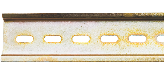 DIN-рейка L-150мм (желтый цинк) (100)