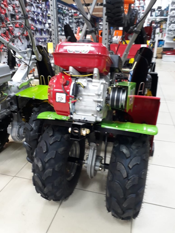 Мотоблок бензиновый FORZA ECO МБ5-702 | 7 л.с | (Широкие колеса, чугунный редуктор)