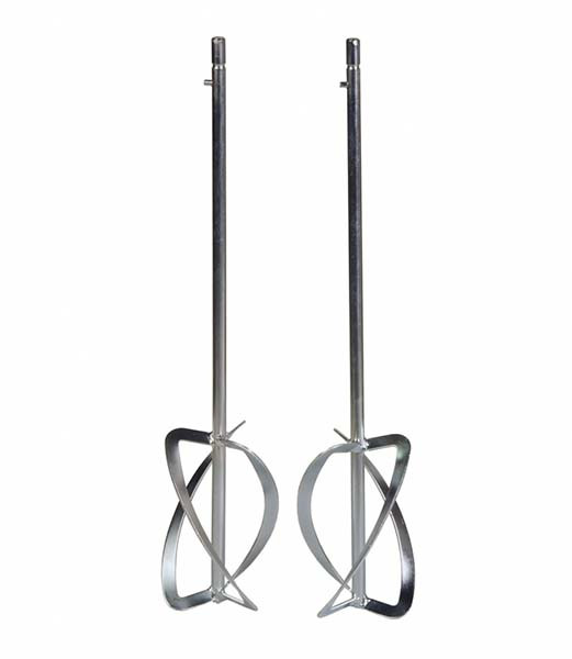 Размешиватель 220х570мм,сдвоенный, комплект 2 шт. хв. б/съем,QUICK, краски, лак стр смесей ELITECH