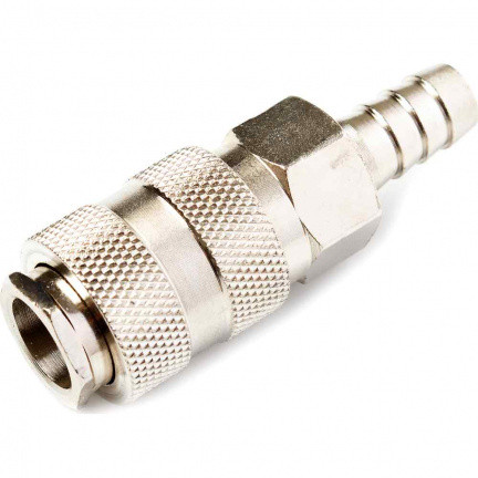 Муфта быстроразъемная, самозапир - елочка 10 мм, блистер